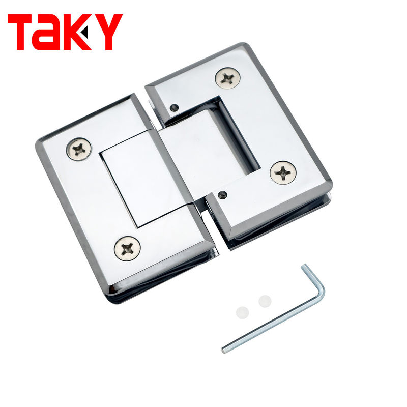 180 grados de acero inoxidable puerta de ducha pinza de cristal bisagra para la larga vida Las necesidades de lavandería