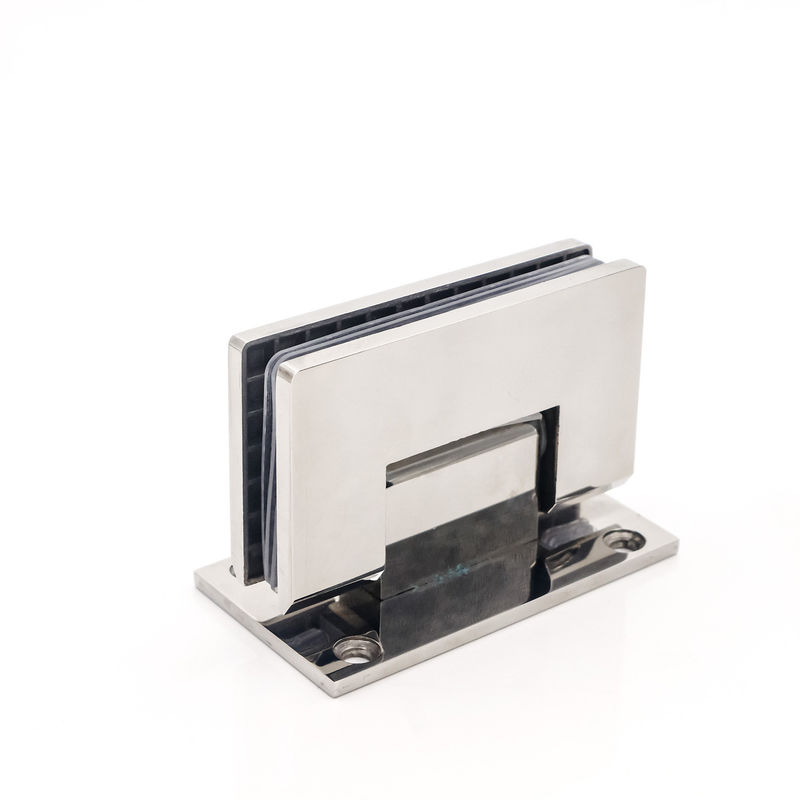 Estilo de diseño moderno SS304 Blanda cerrada bisagra de la ducha para H 90 grados puerta de cristal de baño