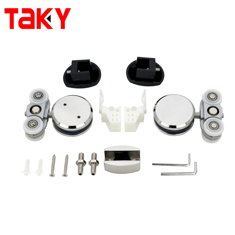 Rodillo para puerta corredera de vidrio de alta resistencia, capacidad de carga de 50 kg+