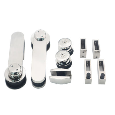 Buen precio Accesorios de cabina lateral de doble puerta de acero inoxidable Cuadrado de estabilización de la barra de la ducha en línea