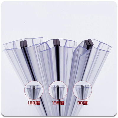 Buen precio Puertas de vidrio transparente diseño de cristal impermeable de la puerta de la ducha correa de sellado para 6-12MM en línea