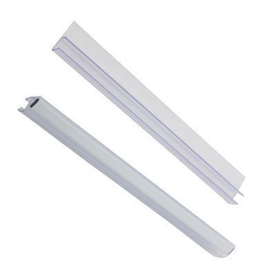 Buen precio 8-12mm PVC impermeable de caucho de vidrio de la puerta de la ducha correa de sellado para la longitud normal 2200/2400mm en línea