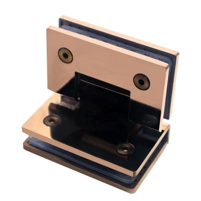 Buen precio Esquerda de la puerta de la ducha curvada a 90 grados en acero inoxidable en línea