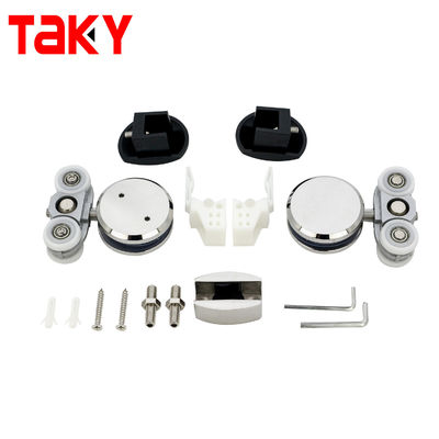 Buen precio Accesorios de estilo de diseño de puertas sin marco de vidrio para sistemas de ducha modernos en línea