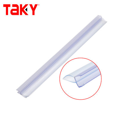 Buen precio Tira de sellado para puerta de ducha de PVC transparente de 10MM, impermeable en línea