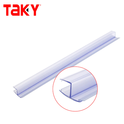 Tira de sellado para puerta de ducha de PVC de alta calidad 6-12mm Transparente Impermeable