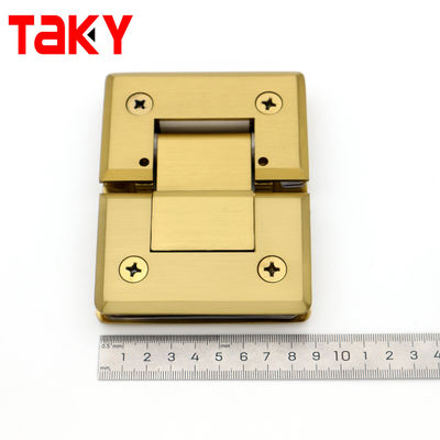 Bisagra de ducha de 180 grados Bisagra de puerta de vidrio Bisagra de vidrio a vidrio de 8-12 mm de espesor