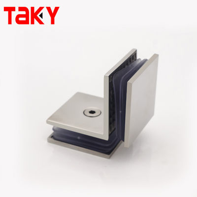 Fabrica Fabricante Clampada de barandillas de vidrio de 90 grados Clampada de doble panel Clampada de puertas de vidrio