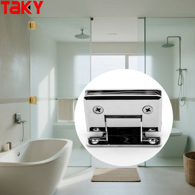 Buen precio Europe and America Design H Shape Bathroom Glass Clamp Frameless Tempered Shower Glass Door Hinges en línea