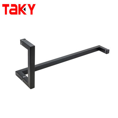 Buen precio American Style Stainless Steel 304 Shower Handle Back to Back L Shape Square Bathroom Pull Handle en línea