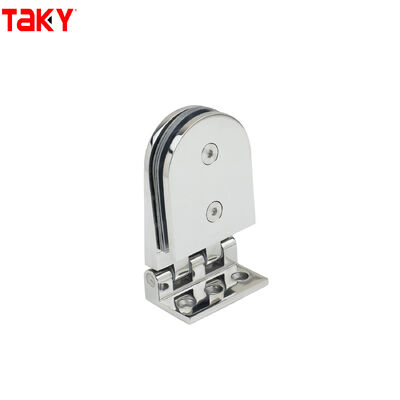 Buen precio Bisagras para puerta de ducha Bisagra de puerta de vidrio interior Bisagra de ducha de vidrio a pared para baño de acero en línea