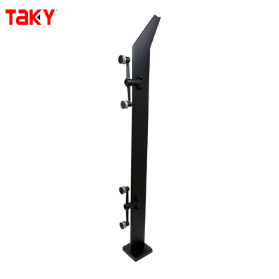 Stainless Steel Frameless Tempered Glass Balustrade Handrail Balcony Staircase Railing Post
