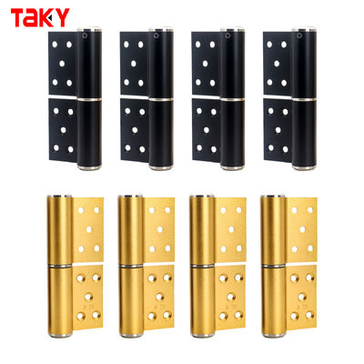 Buen precio Bisagra hidráulica con amortiguador, bisagra de puerta de aluminio de cierre suave 3d, bisagra ajustable oculta en línea