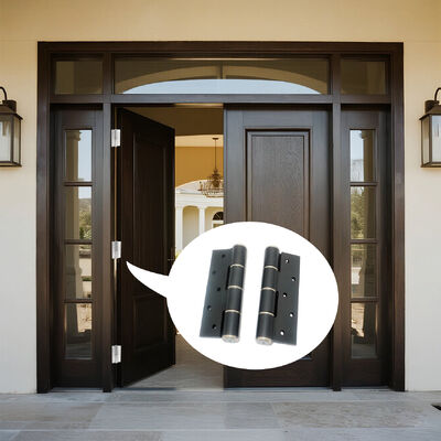 Buen precio Bisagra hidráulica de puerta con rodamiento de bolas de cierre de puerta automático tipo H de aleación de aluminio de 6 pulgadas en línea