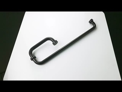 TK-C041 manija de puerta de vidrio negro