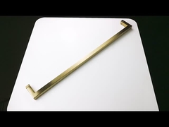 TK-C039 mango de puerta de vidrio de oro